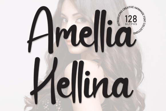 Amellia Hellina: A Sweet Script Font for Branding Projects