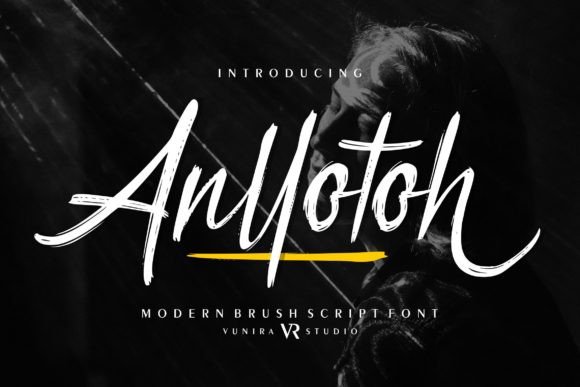 Anllotoh Script Font for Web Design