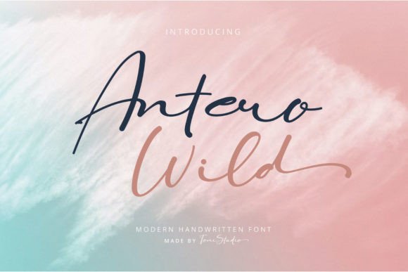 Antero Wild: The Font That Elevates Your Campaigns