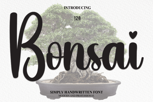 Bonsai: The Sweet Handwritten Typeface for Editorial Design