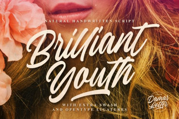Brilliant Youth: The Script Typeface for Sophisticated Branding