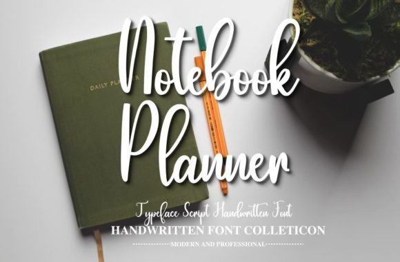 Enhance Your Brand with the Notebook Planner Font