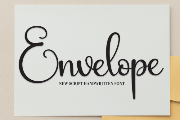 Envelope Font for Campaign Creatives