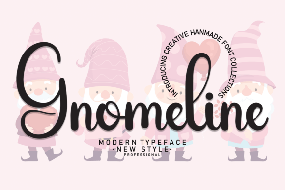 Gnomeline: A Charming Font for Handmade Creations