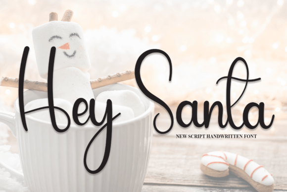 Hey Santa: A Script Font for Modern Web Design