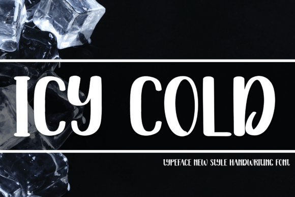 Icy Cold Font for Digital Creativity