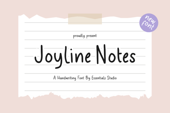 Joyline Notes Font for Polished Branding