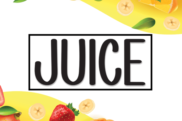 Juice Font for Joyful Brand Communication