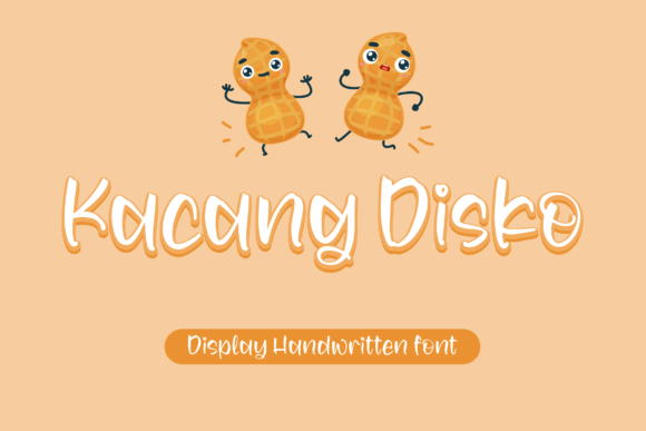 Kacang Disko: The Perfect Handwritten Typeface for Your Creative Shop
