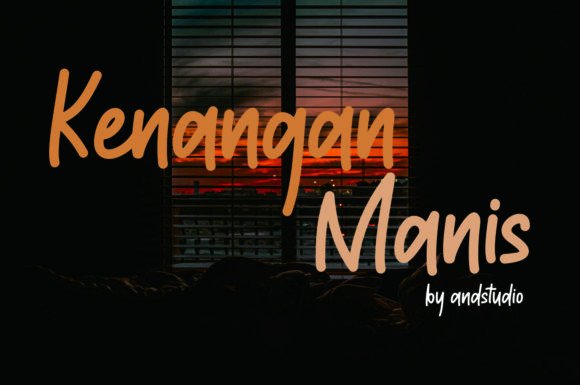 Kenangan Manis: A Handwritten Font for Digital Branding