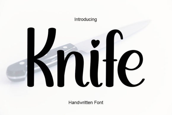 Knife Script Font Review for Real-World Design
