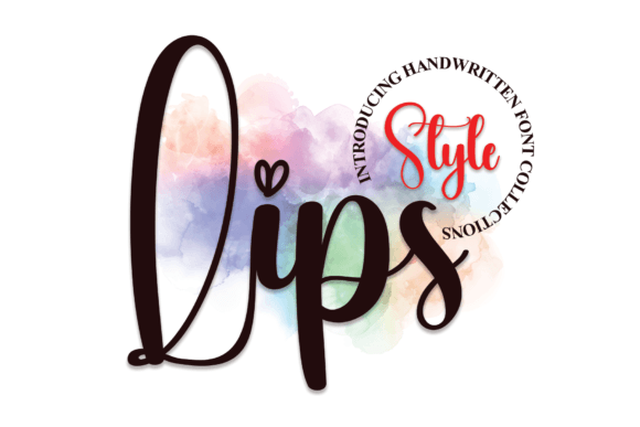 Lips Font for Campaign Creativity
