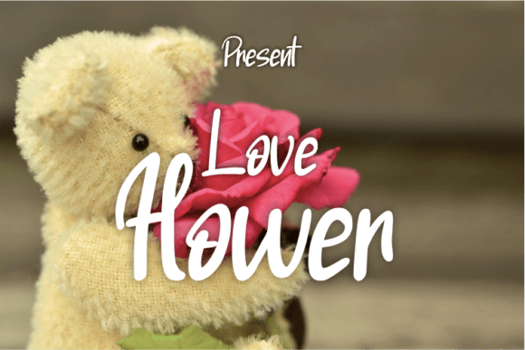 Love Flower: A Modern Script Font for Elegant Editorial Design