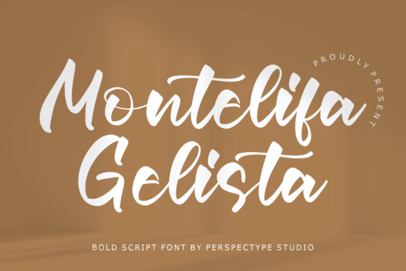 Montelifa Gelista – A Bold Script Font for Creative Projects