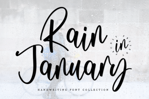 Rain in January Font for Modern Web Design