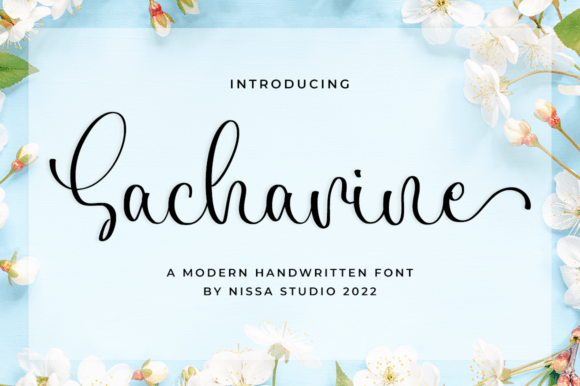 Sacharine: A Handwritten Font for Modern Campaigns