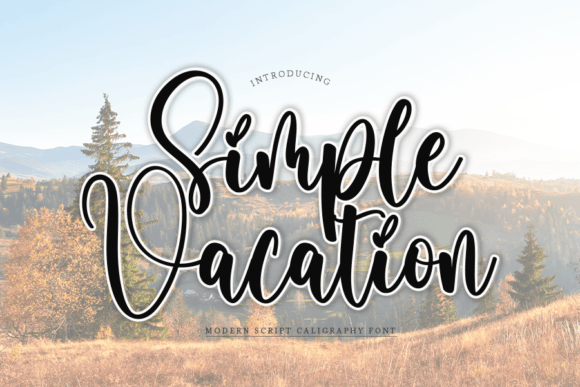 Simple Vacation: A Font That Elevates Brand Design