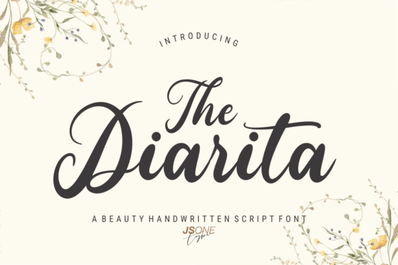 The Diarita: A Delicate Script Font for Modern Branding