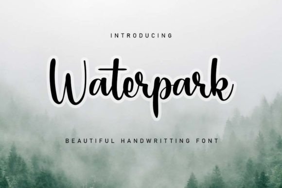 Waterpark: The Script Font That Elevates Editorial Design