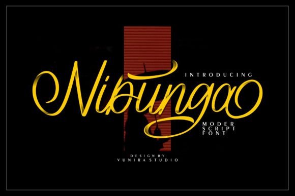 Why Nibunga Is the Perfect Script Font for Modern Editorial Design