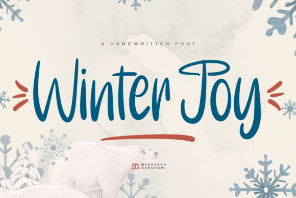 Winter Joy: The Handwritten Typeface That Elevates Digital Branding
