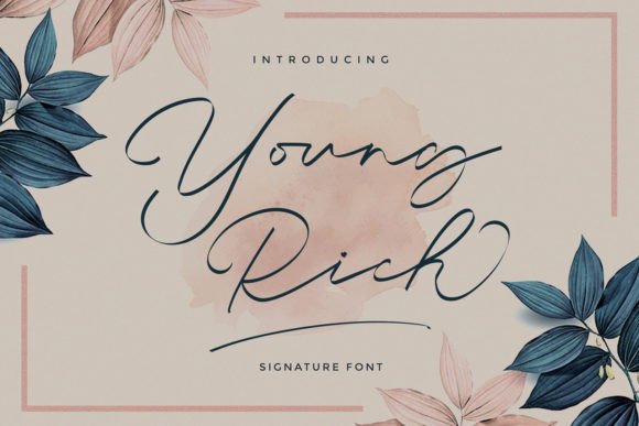 Young Rich: The Handwritten Typeface That Elevates Campaign Creativity